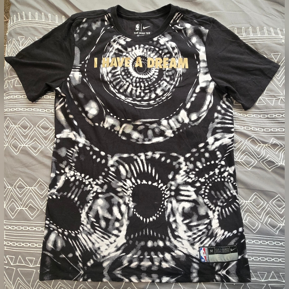 Nike Men's NBA Drifit Performance MLK I Have A Dream Tshirt Size Medium
